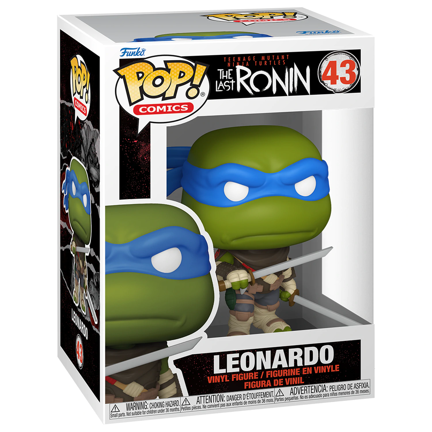 Teenage Mutant Ninja Turtles Funko POP! Vinyl Figur Last Ronin Leonardo 9 cm Produktfoto