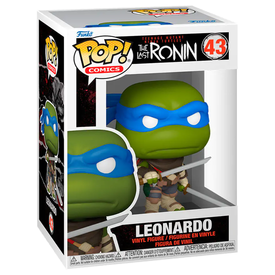 Teenage Mutant Ninja Turtles Funko POP! Vinyl Figur Last Ronin Leonardo 9 cm Produktfoto