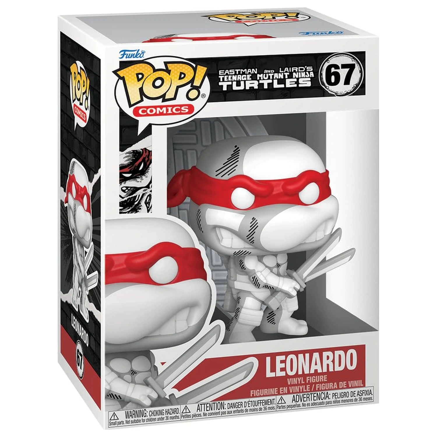 Teenage Mutant Ninja Turtles Funko POP! Vinylfigur Leonardo 9 cm Produktfoto