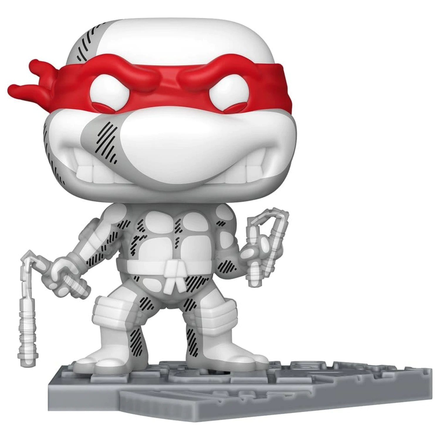 Teenage Mutant Ninja Turtles Funko POP! Vinylfigur Michelangelo 9 cm Produktfoto