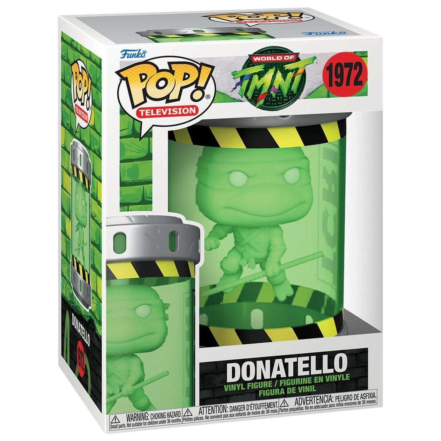 Teenage Mutant Ninja Turtles Funko POP! Vinyl Vinylfigur Donatello 9 cm Produktfoto