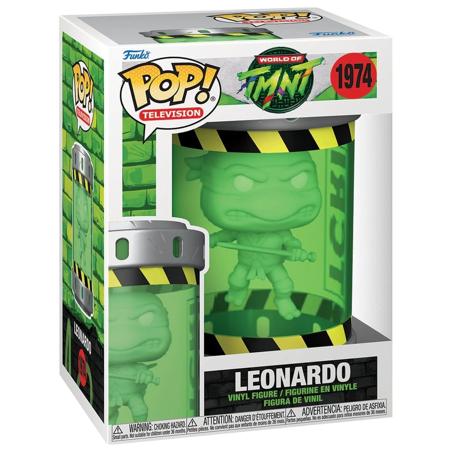 Teenage Mutant Ninja Turtles Funko POP! Vinyl Figur Leonardo 9 cm Produktfoto