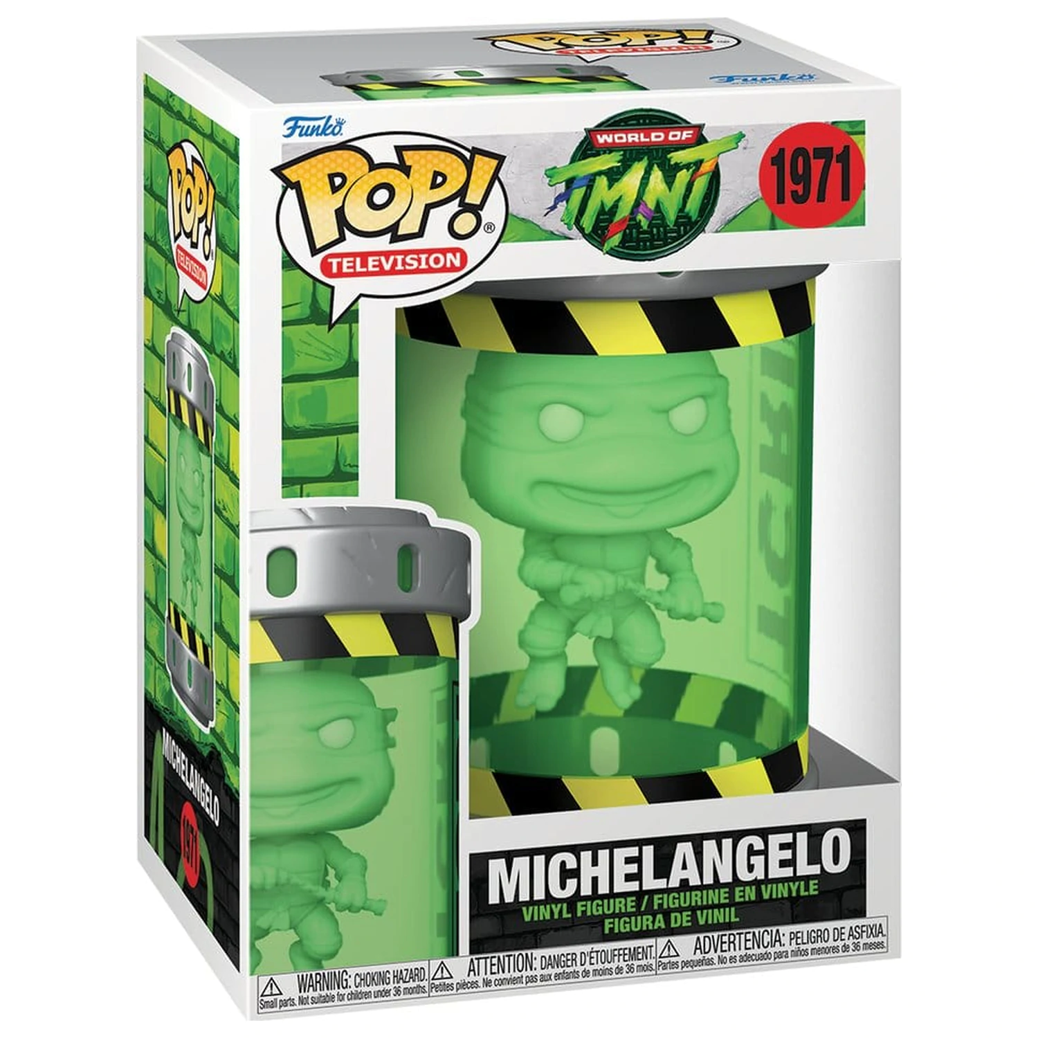 Teenage Mutant Ninja Turtles Funko POP! Vinyl Figur Michelangelo 9 cm Produktfoto