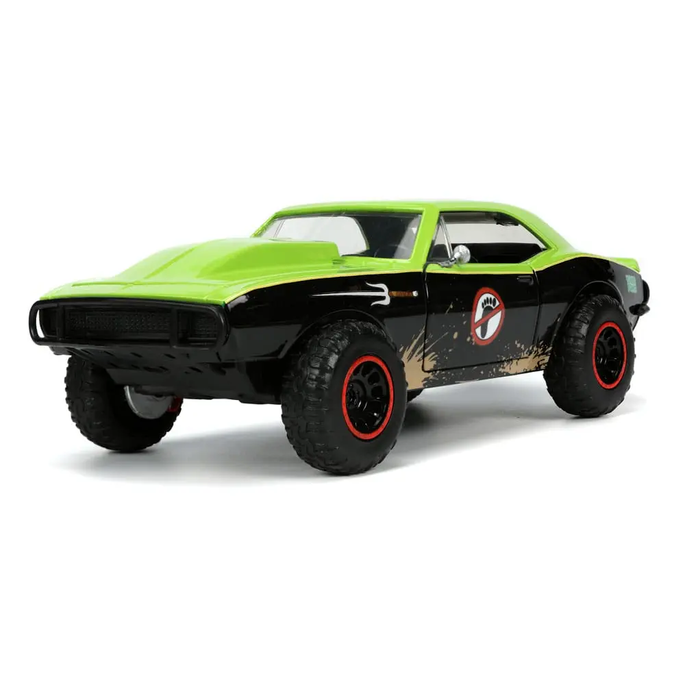 Teenage Mutant Ninja Turtles Hollywood Rides Diecast Modell 1/24 1967 Chevrolet Camaro mit Raphael Figur Produktfoto