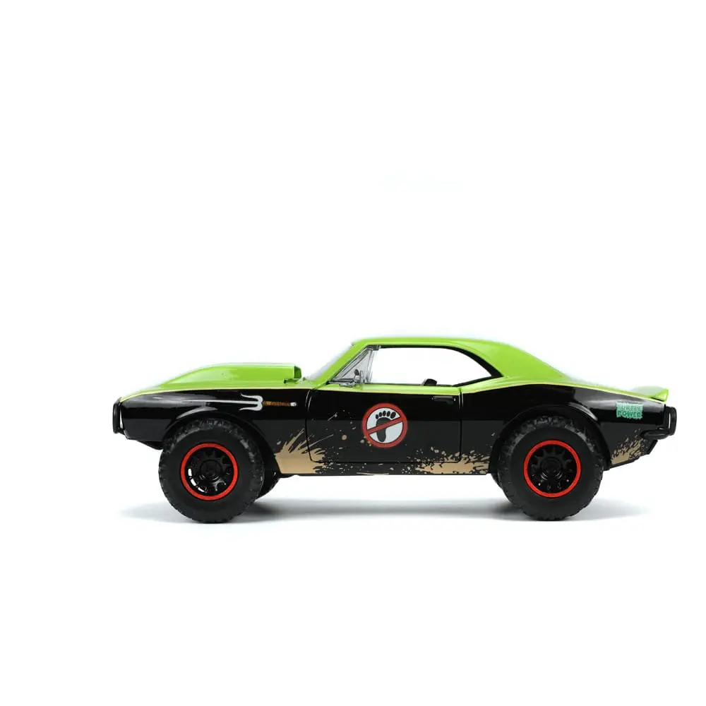 Teenage Mutant Ninja Turtles Hollywood Rides Diecast Modell 1/24 1967 Chevrolet Camaro mit Raphael Figur Produktfoto