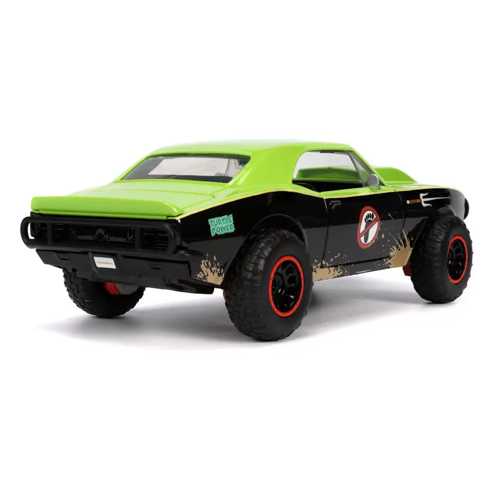 Teenage Mutant Ninja Turtles Hollywood Rides Diecast Modell 1/24 1967 Chevrolet Camaro mit Raphael Figur Produktfoto