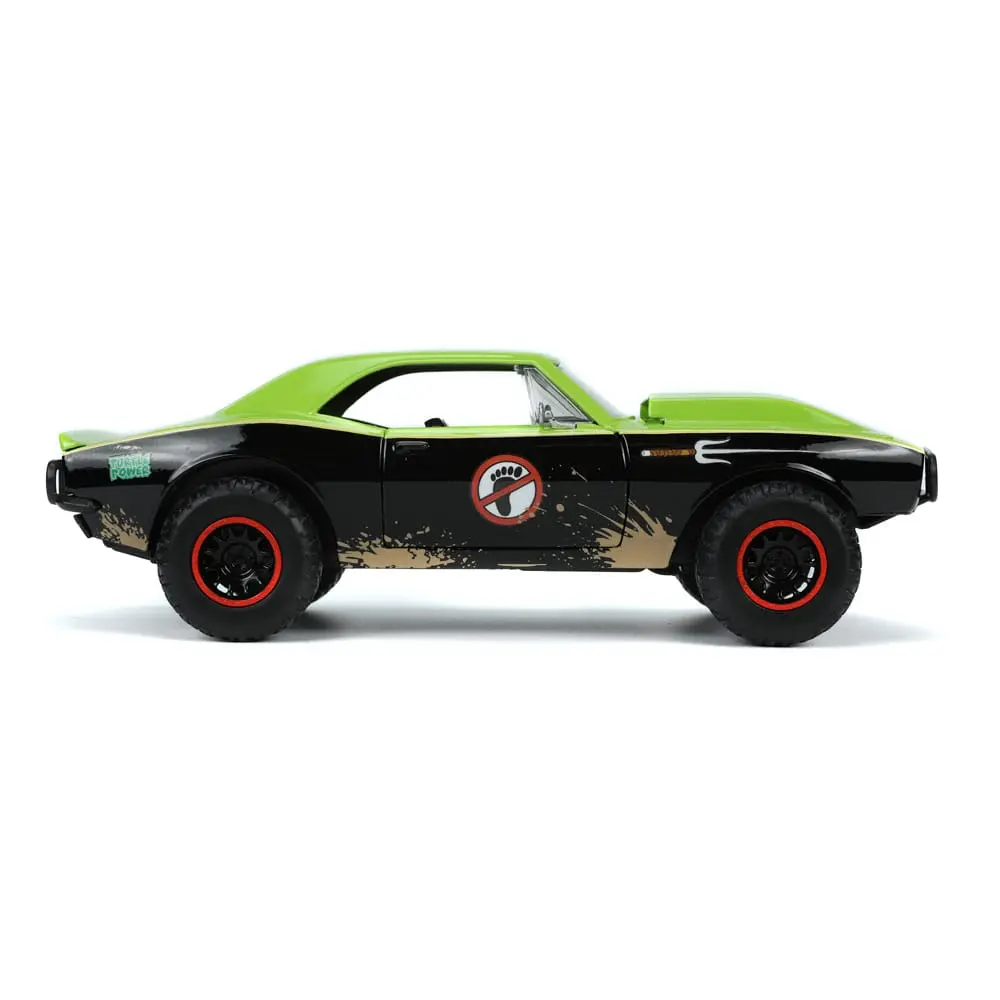 Teenage Mutant Ninja Turtles Hollywood Rides Diecast Modell 1/24 1967 Chevrolet Camaro mit Raphael Figur Produktfoto