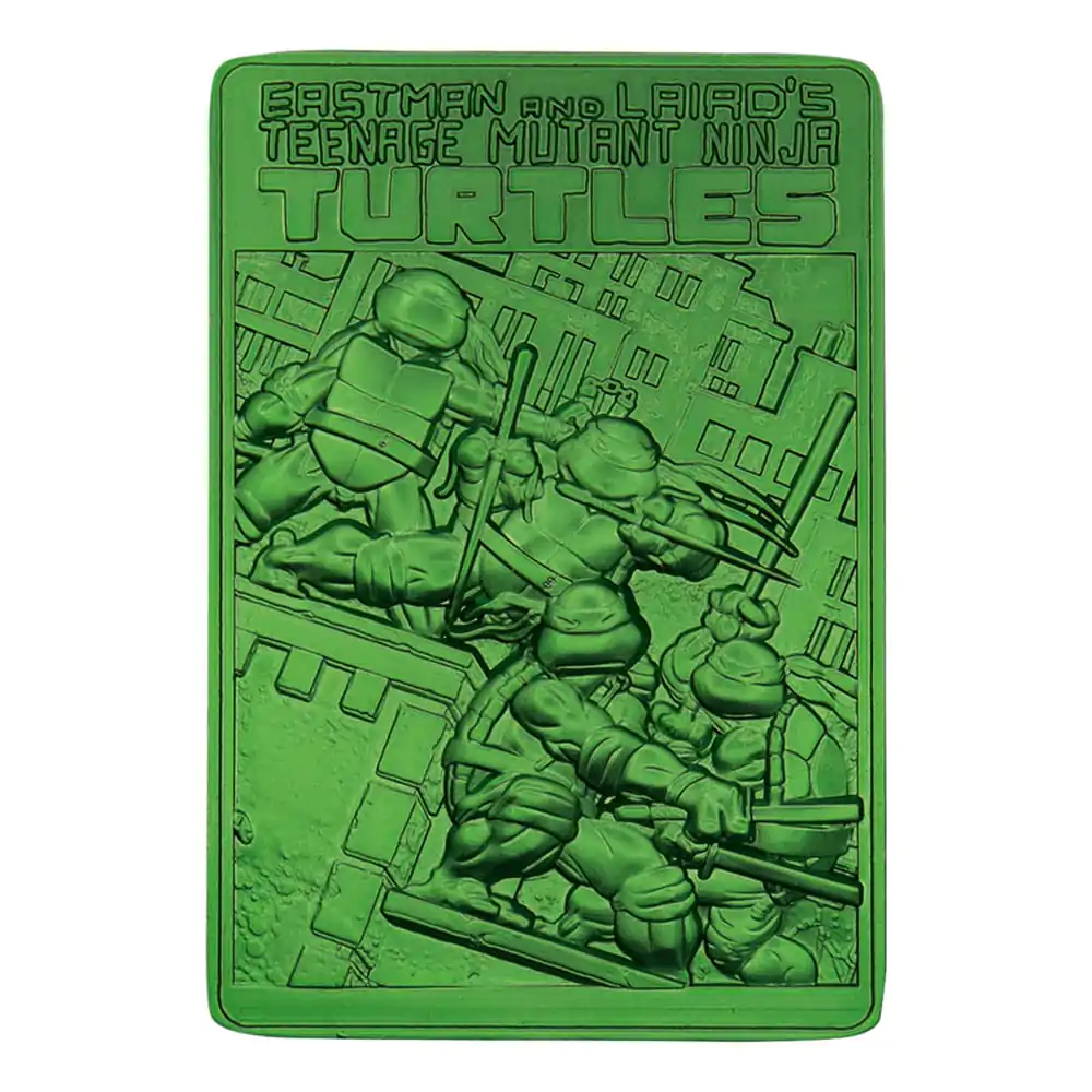 Teenage Mutant Ninja Turtles Metallbarren 40th Anniversary Green Limited Edition termékfotó