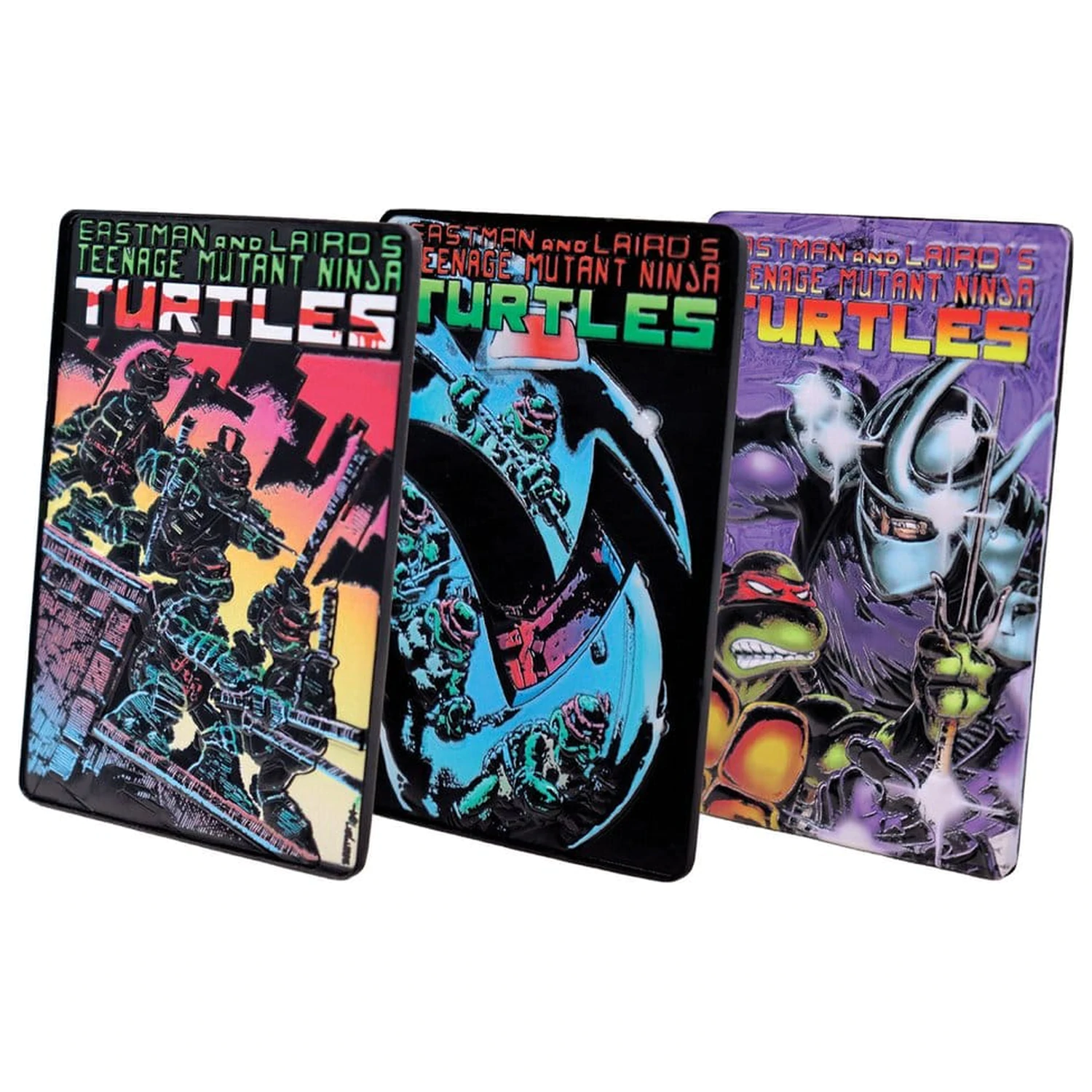 Teenage Mutant Ninja Turtles Ingot 3er-Set Comic Book Cover Barren Limited Edition Produktfoto
