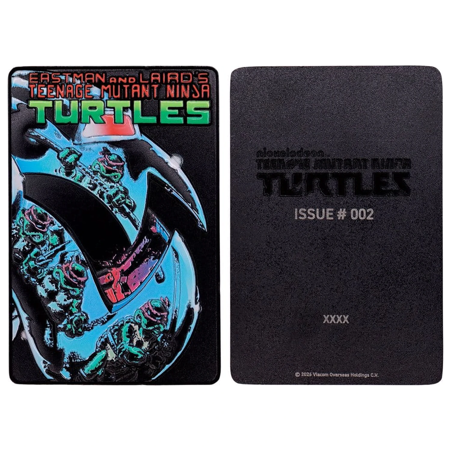 Teenage Mutant Ninja Turtles Ingot 3er-Set Comic Book Cover Barren Limited Edition Produktfoto
