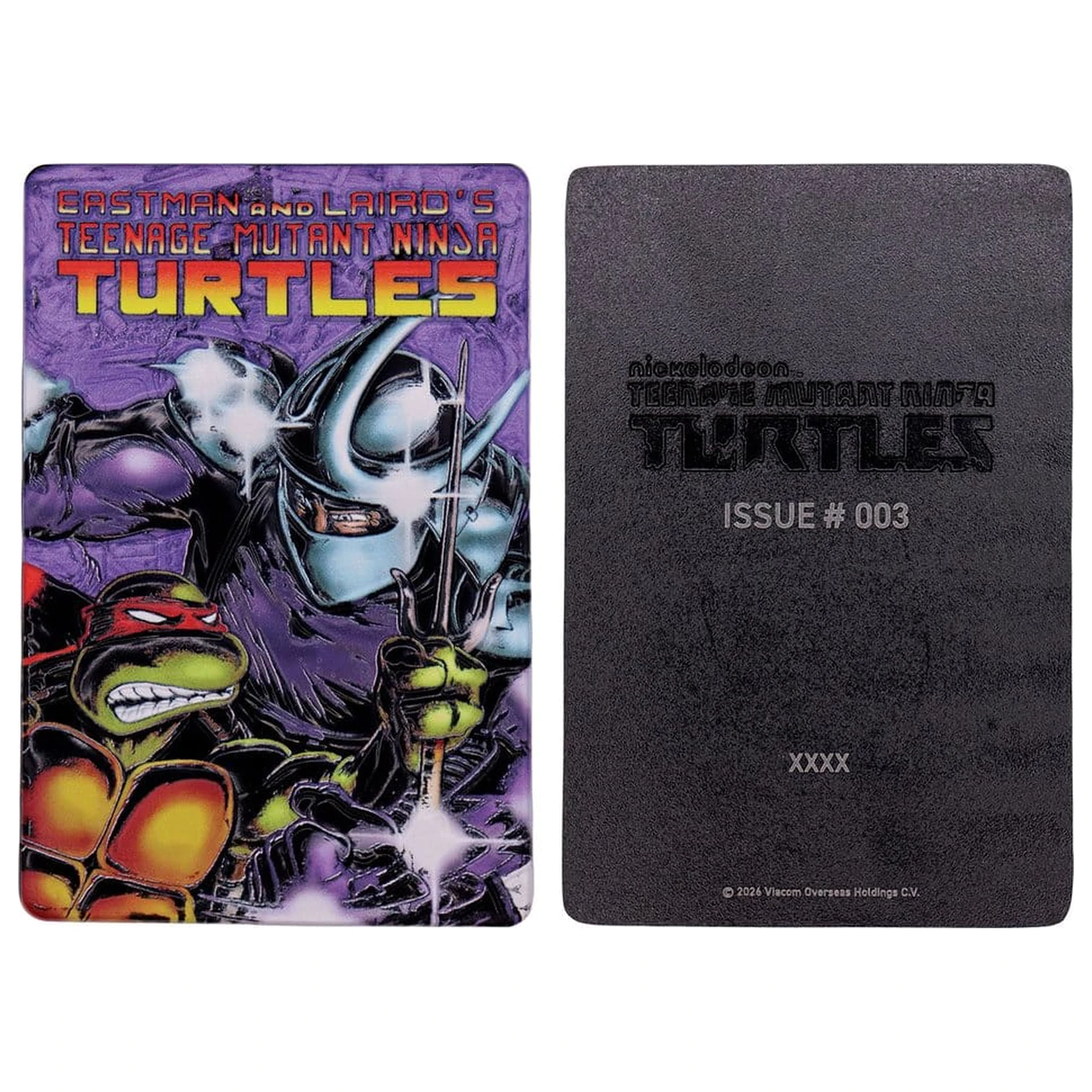 Teenage Mutant Ninja Turtles Ingot 3er-Set Comic Book Cover Barren Limited Edition Produktfoto
