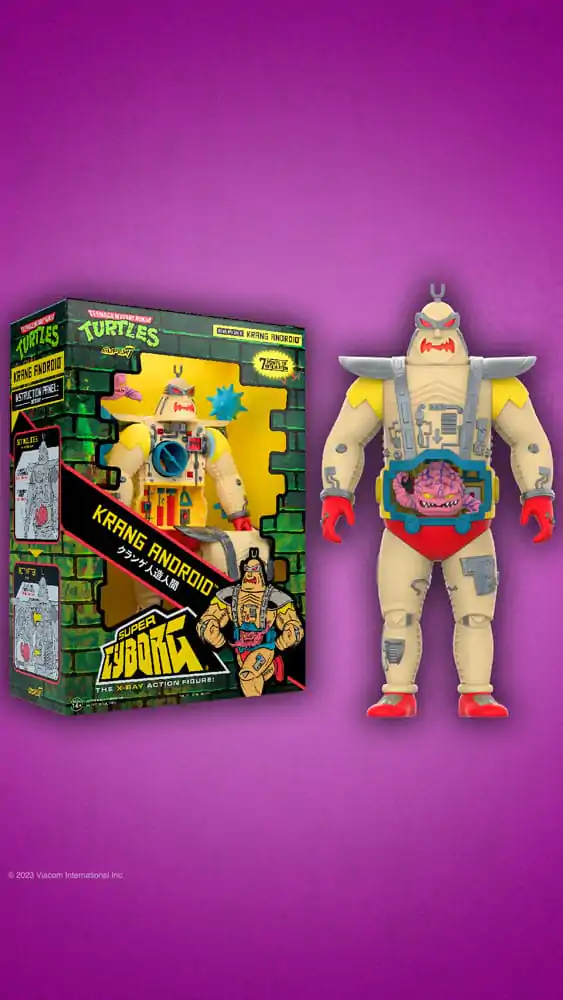 Teenage Mutant Ninja Turtles Cyborg Actionfigur Krang Android (Full Color) 28 cm Produktfoto