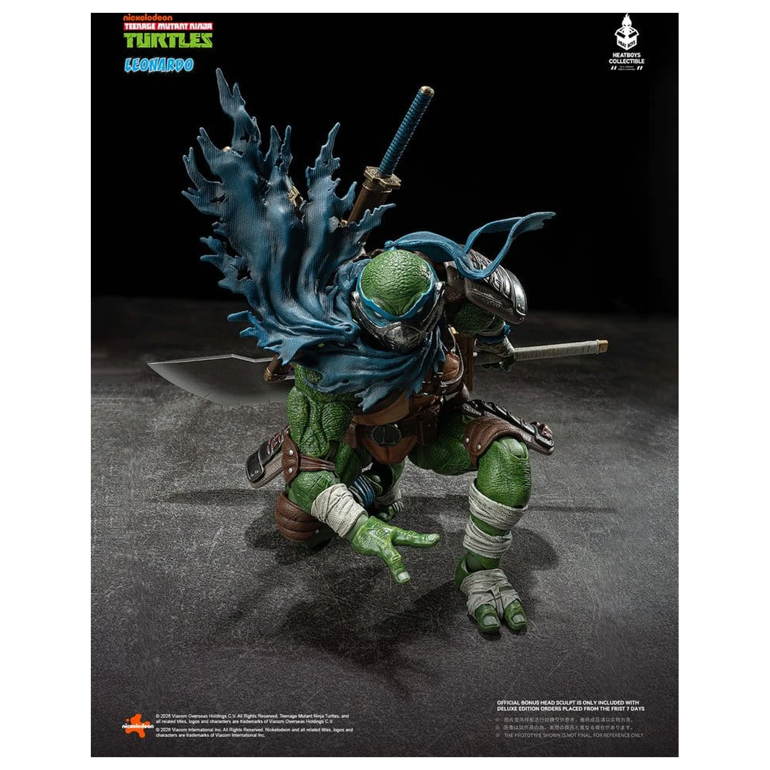 Teenage Mutant Ninja Turtles Action-Figur Leonardo Deluxe Version 20 cm Produktfoto