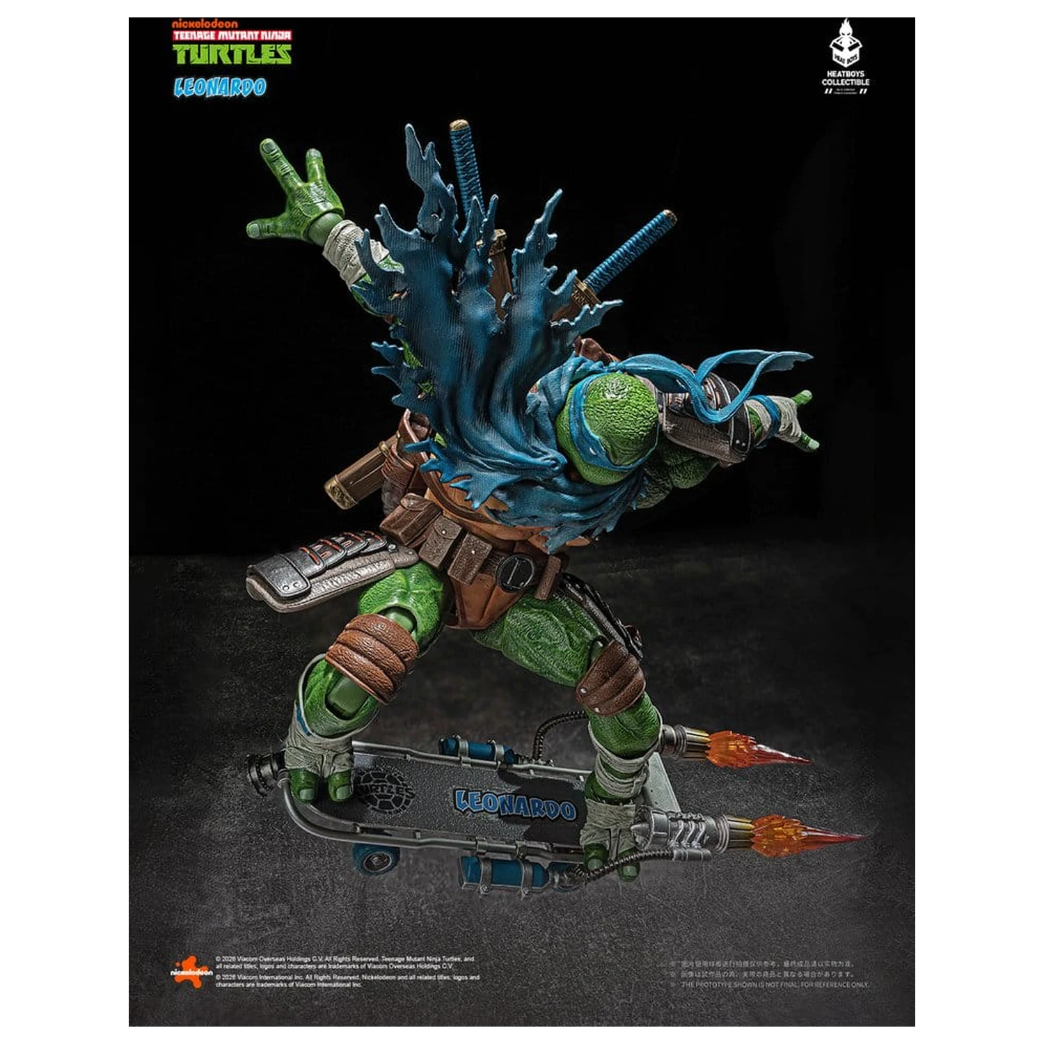 Teenage Mutant Ninja Turtles Action-Figur Leonardo Deluxe Version 20 cm Produktfoto