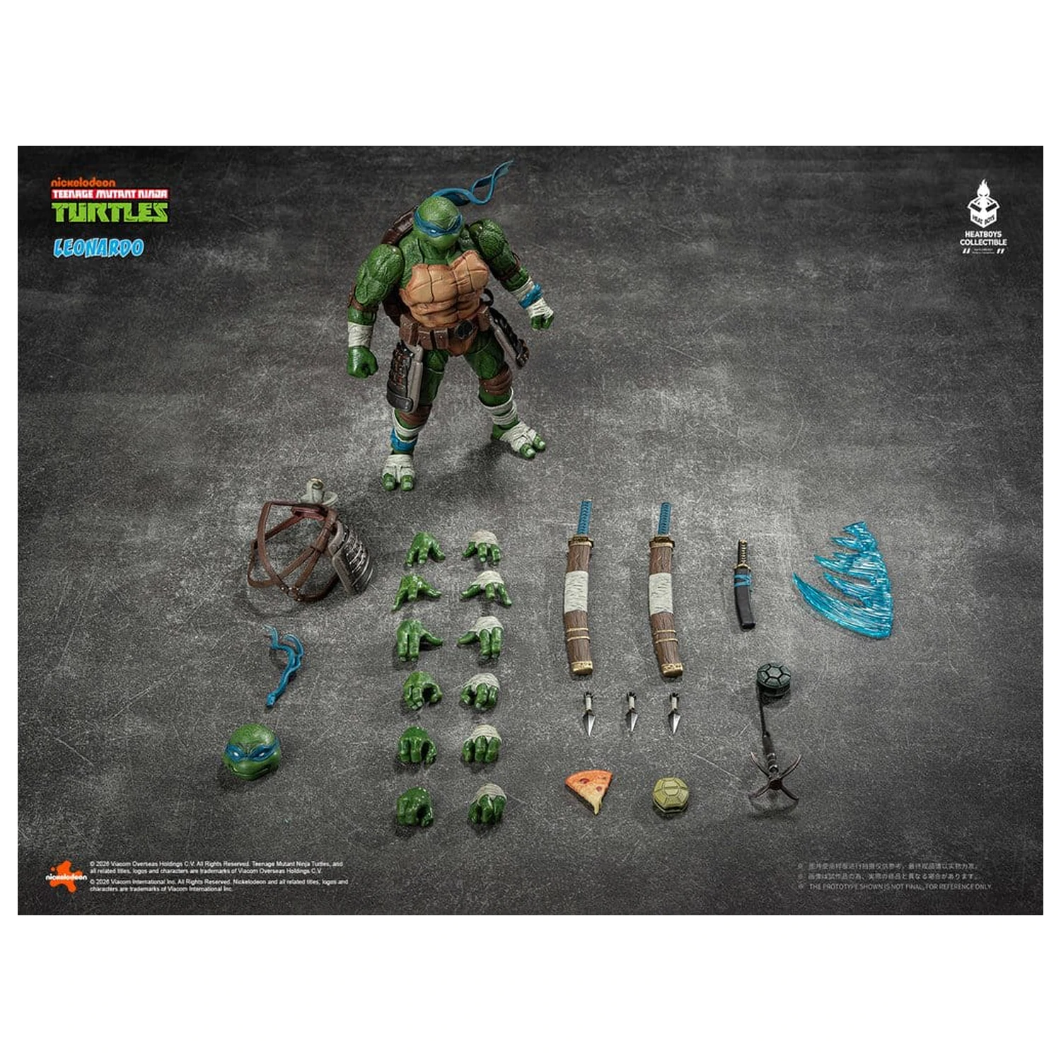 Teenage Mutant Ninja Turtles Action-Figur Leonardo Standard Version 20 cm Produktfoto