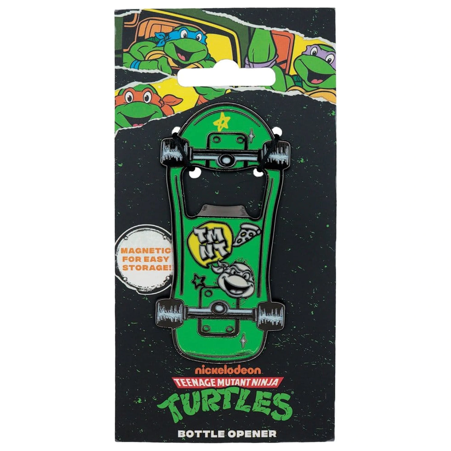 Teenage Mutant Ninja Turtles Flaschenöffner Magnetic Skateboard Produktfoto