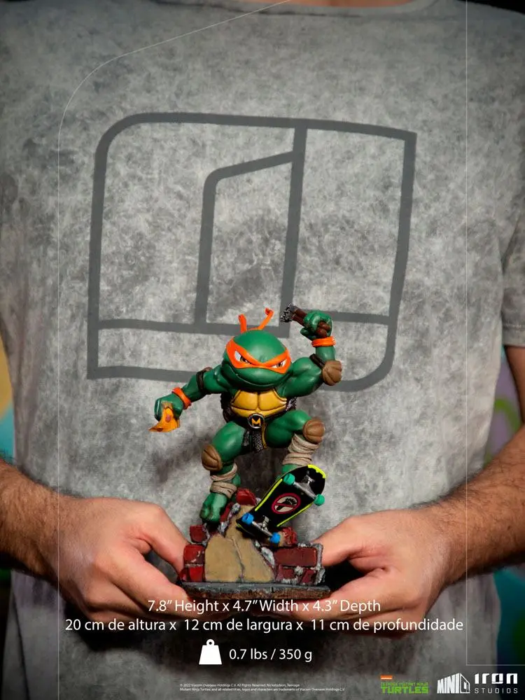 Teenage Mutant Ninja Turtles Mini Co. PVC Figur Michelangelo 20 cm Produktfoto