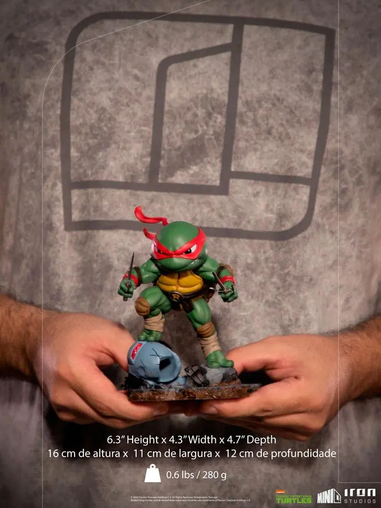 Teenage Mutant Ninja Turtles Mini Co. PVC Figur Raphael 16 cm Produktfoto