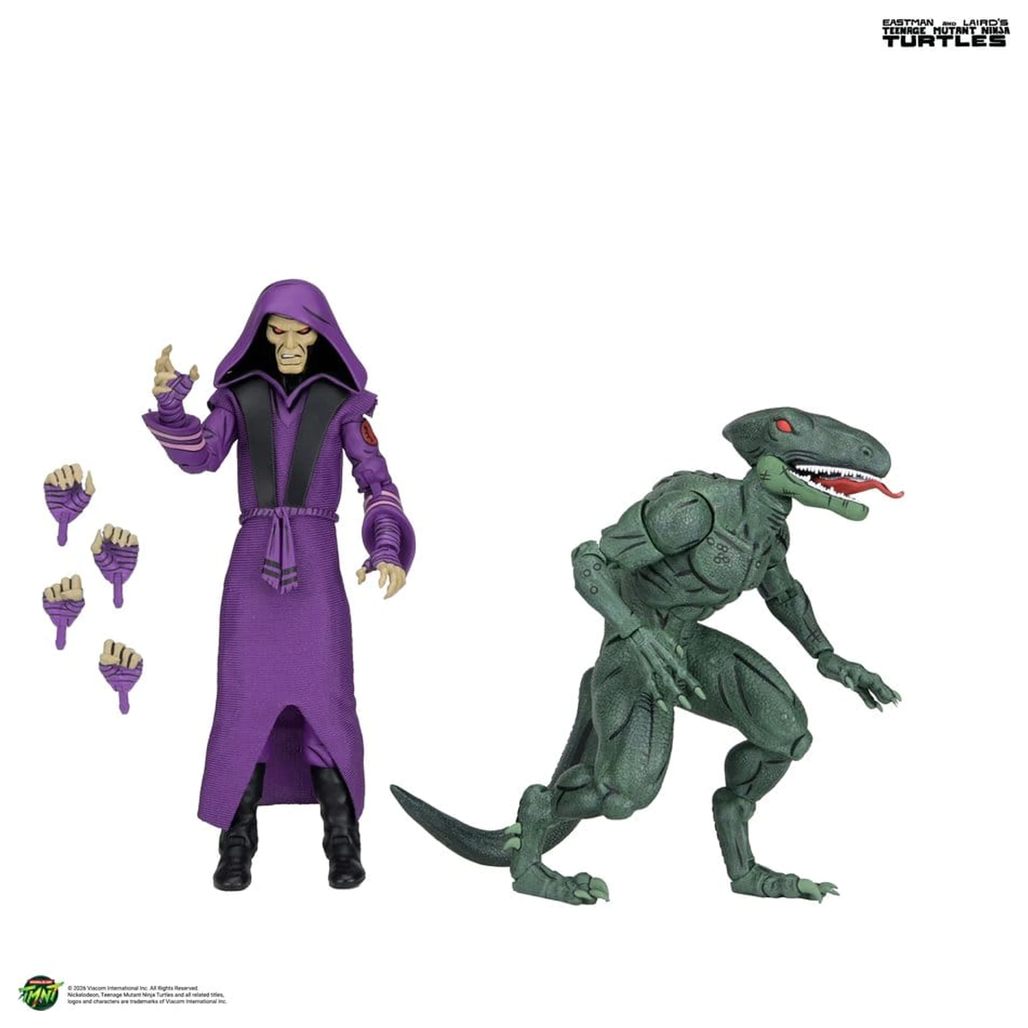 Teenage Mutant Ninja Turtles (Mirage Comics) Actionfiguren 2er-Pack Daimyo Orkai & Raptor 18 cm Produktfoto
