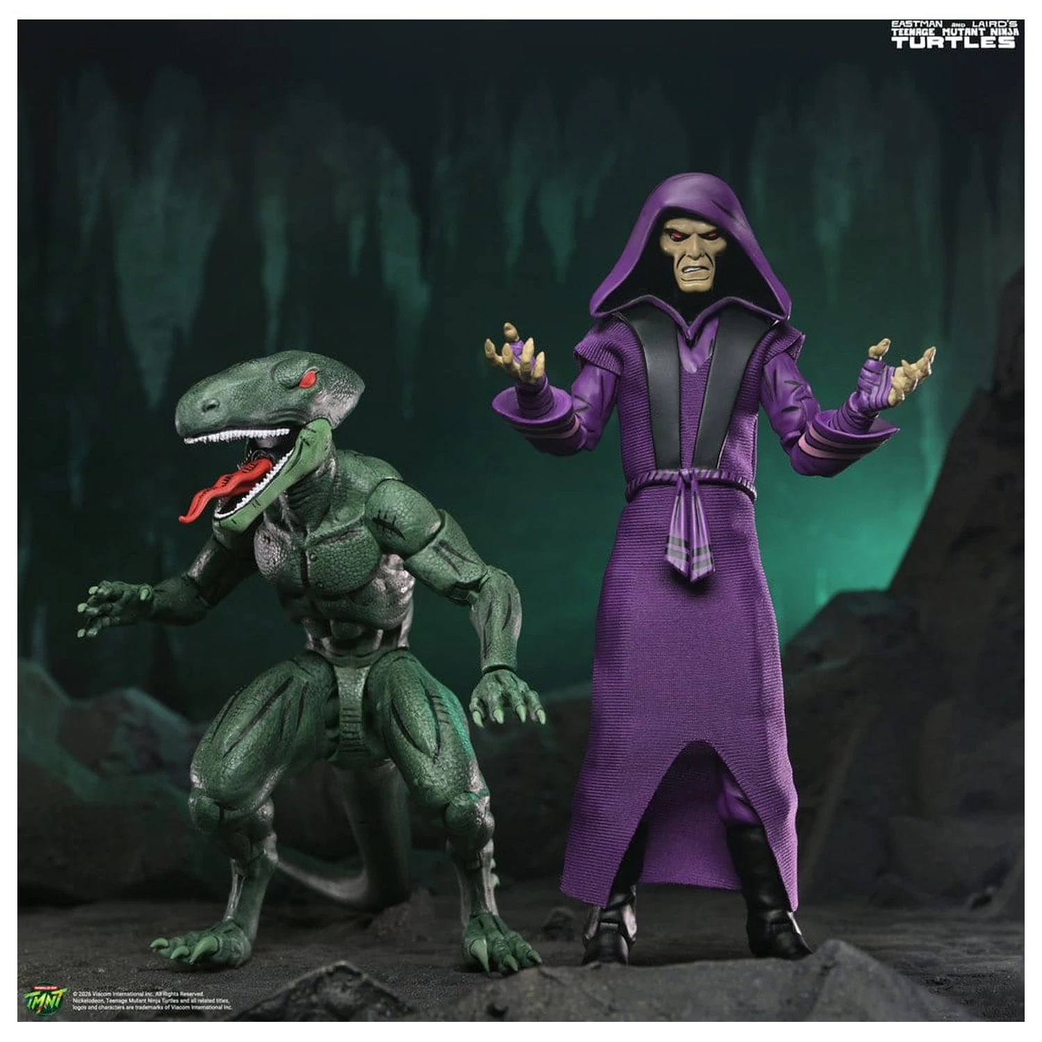 Teenage Mutant Ninja Turtles (Mirage Comics) Actionfiguren 2er-Pack Daimyo Orkai & Raptor 18 cm Produktfoto