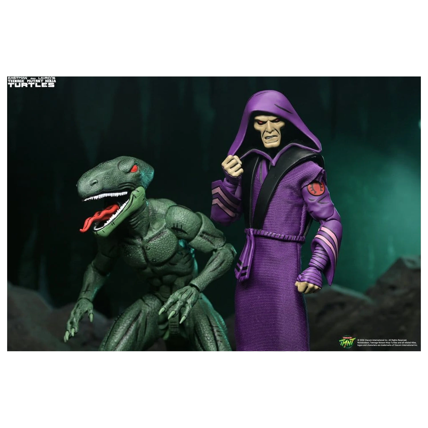 Teenage Mutant Ninja Turtles (Mirage Comics) Actionfiguren 2er-Pack Daimyo Orkai & Raptor 18 cm Produktfoto