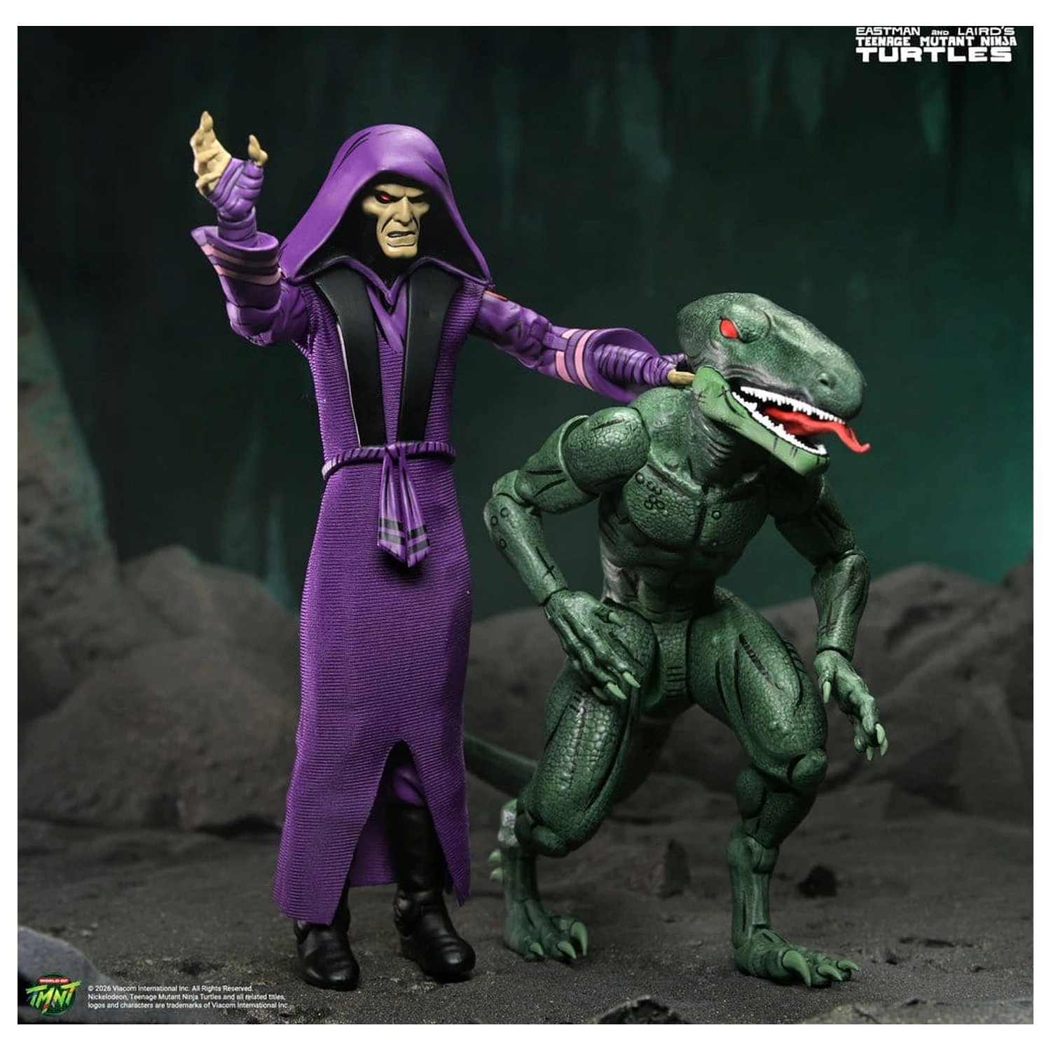 Teenage Mutant Ninja Turtles (Mirage Comics) Actionfiguren 2er-Pack Daimyo Orkai & Raptor 18 cm Produktfoto