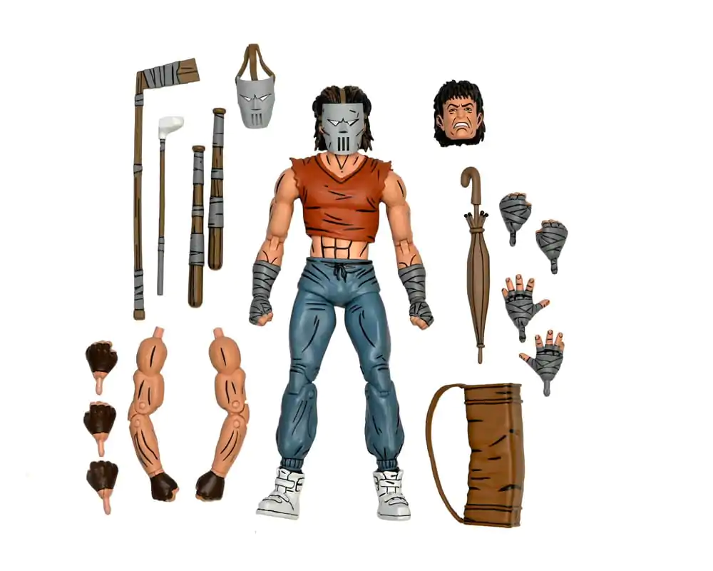 Teenage Mutant Ninja Turtles (Mirage Comics) Actionfigur Casey Jones in Red shirt 18 cm termékfotó