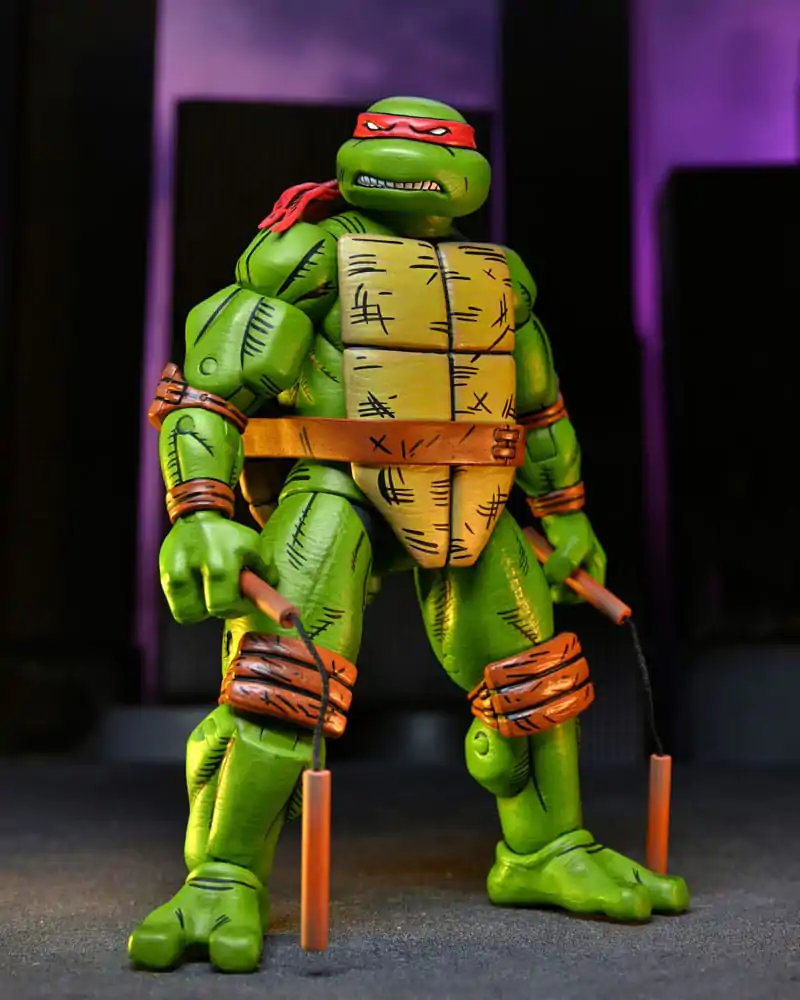 Teenage Mutant Ninja Turtles (Mirage Comics) Actionfiguren 4er-Pack Leonardo, Raphael, Michelangelo, &amp; Donatello 18 cm Produktfoto