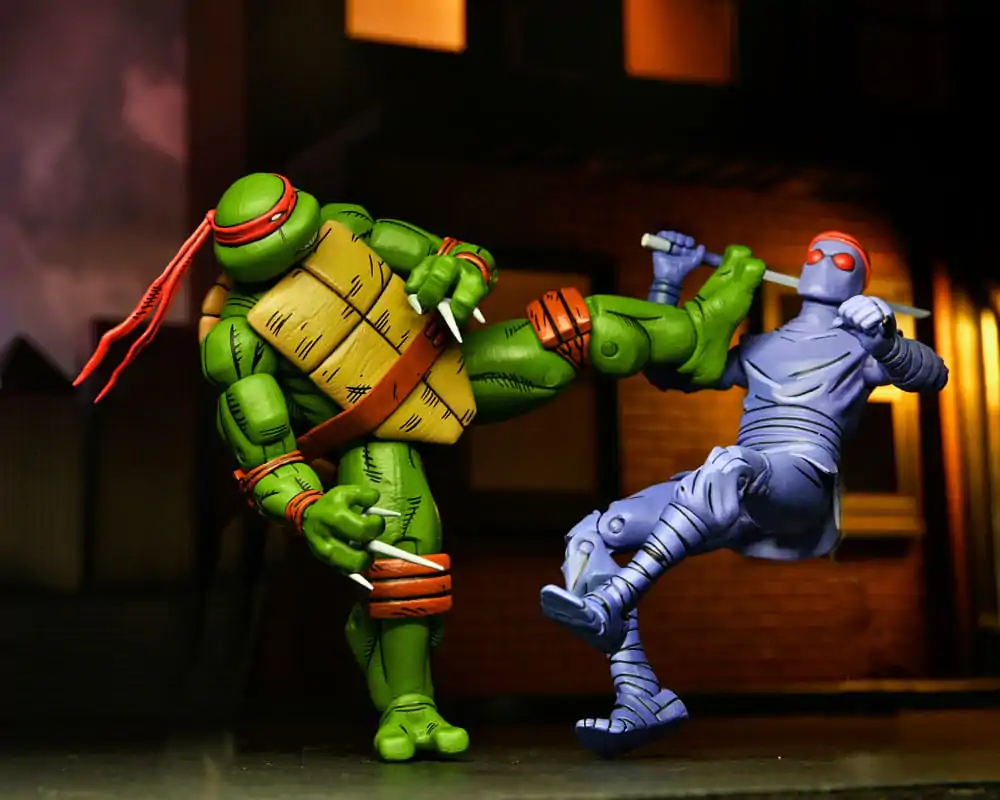 Teenage Mutant Ninja Turtles (Mirage Comics) Actionfiguren 4er-Pack Leonardo, Raphael, Michelangelo, &amp; Donatello 18 cm Produktfoto