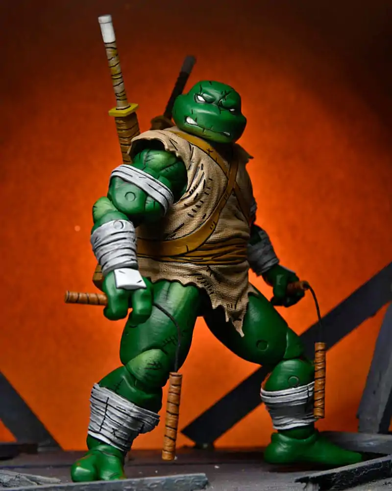 Teenage Mutant Ninja Turtles (Mirage Comics) Actionfigur Michelangelo (The Wanderer) 18 cm Produktfoto