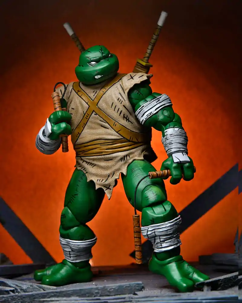 Teenage Mutant Ninja Turtles (Mirage Comics) Actionfigur Michelangelo (The Wanderer) 18 cm Produktfoto