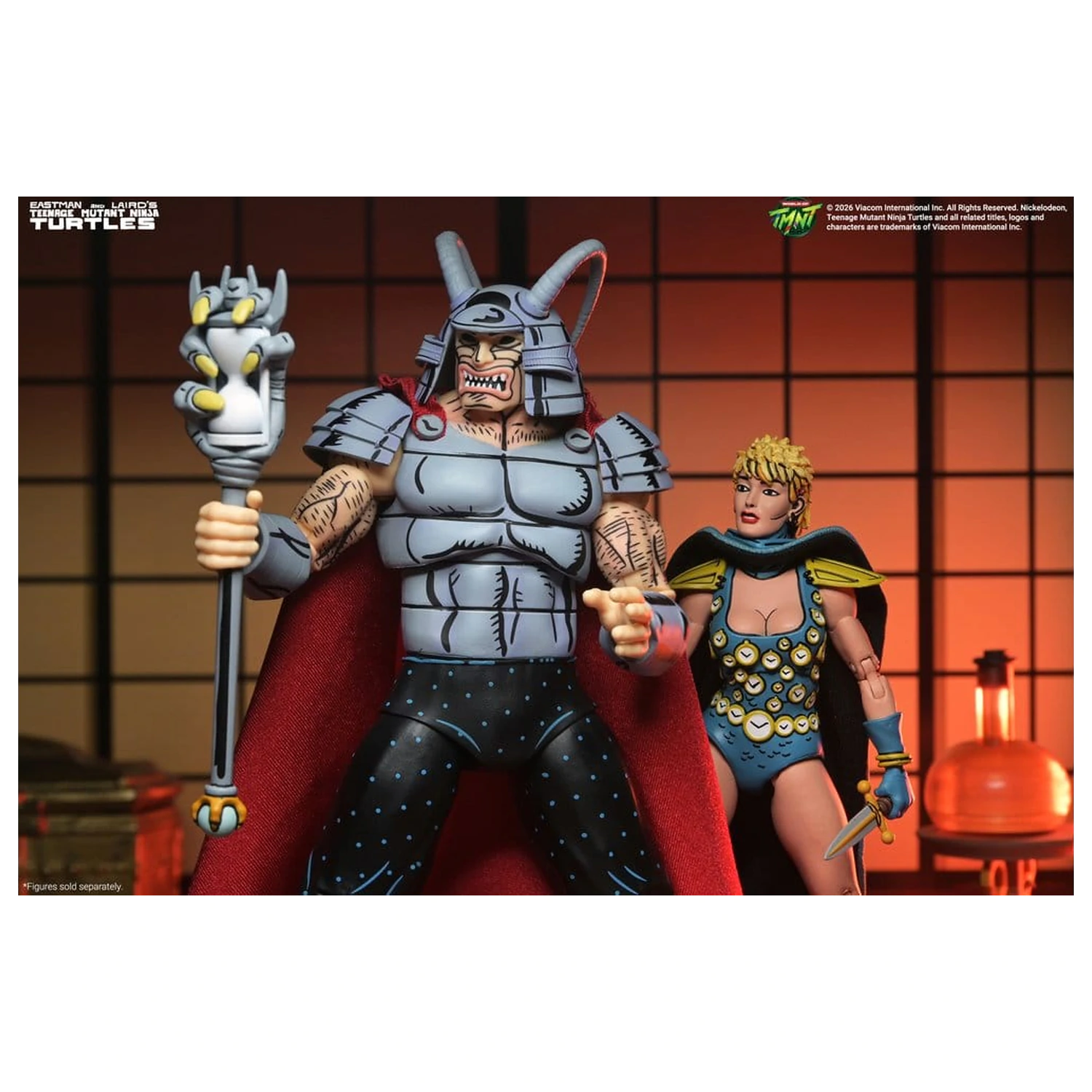 Teenage Mutant Ninja Turtles (Mirage Comics) Action-Figur Savanti Romero Warlord 18 cm Produktfoto