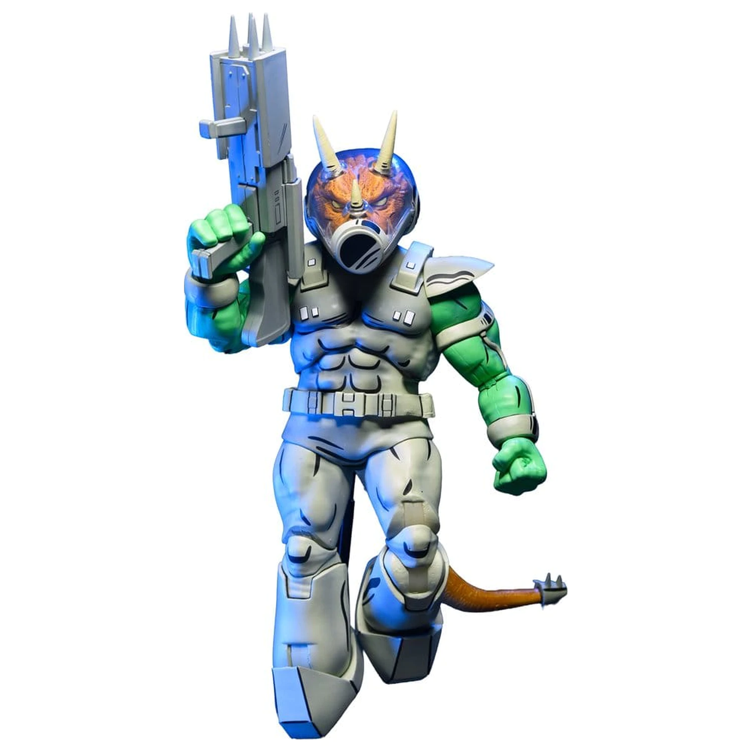 Teenage Mutant Ninja Turtles (Mirage Comics) Actionfigur Shock Commando Triceraton 18 cm Produktfoto