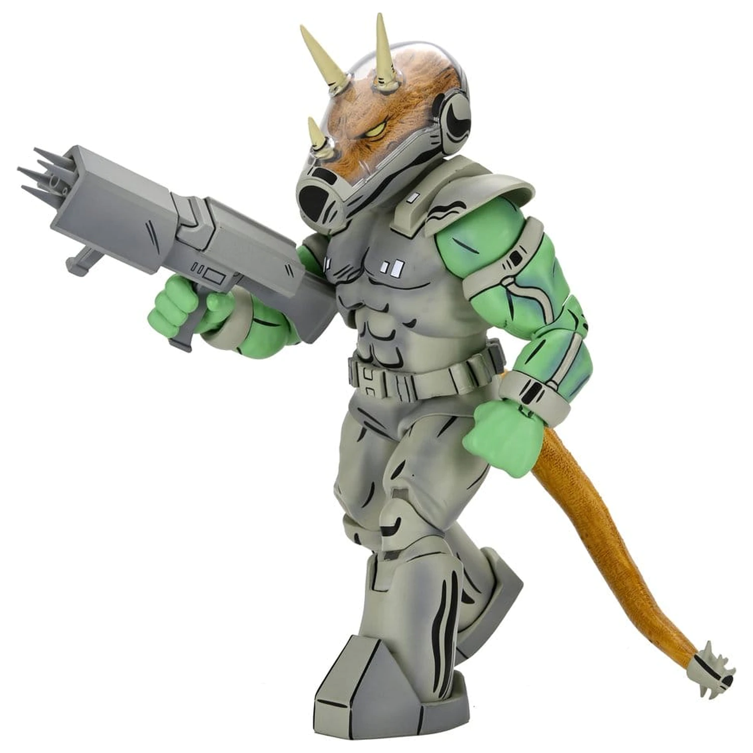 Teenage Mutant Ninja Turtles (Mirage Comics) Actionfigur Shock Commando Triceraton 18 cm Produktfoto