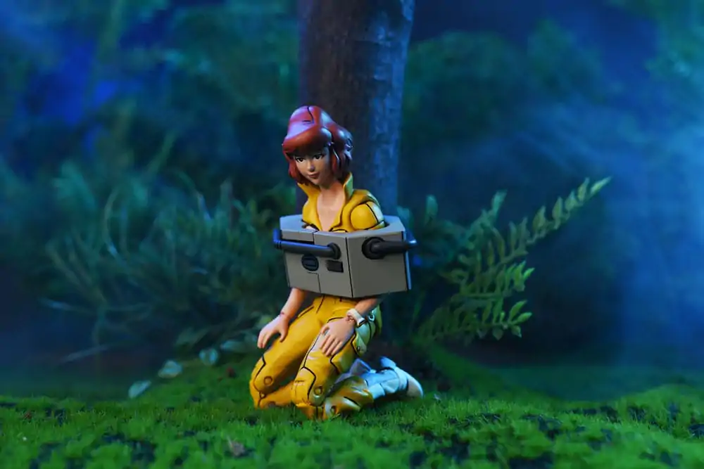 Teenage Mutant Ninja Turtles (Cartoon) Actionfigur Ultimate April O'Neil 18 cm Produktfoto