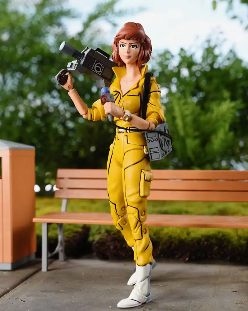Teenage Mutant Ninja Turtles (Cartoon) Actionfigur Ultimate April O'Neil 18 cm Produktfoto