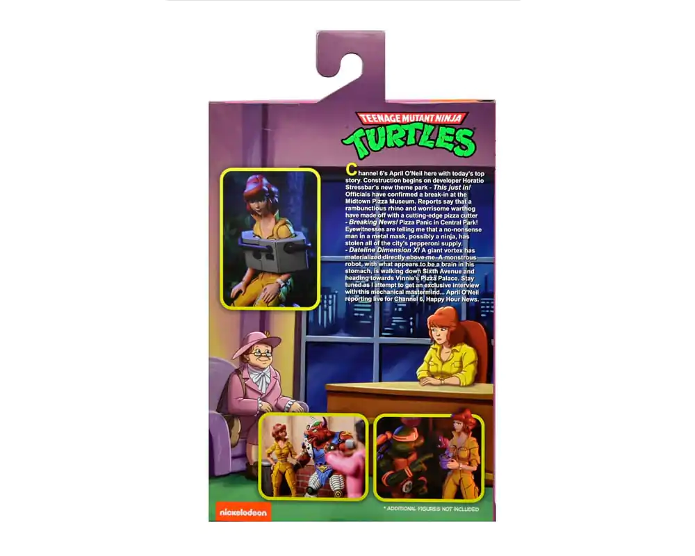 Teenage Mutant Ninja Turtles (Cartoon) Actionfigur Ultimate April O'Neil 18 cm Produktfoto