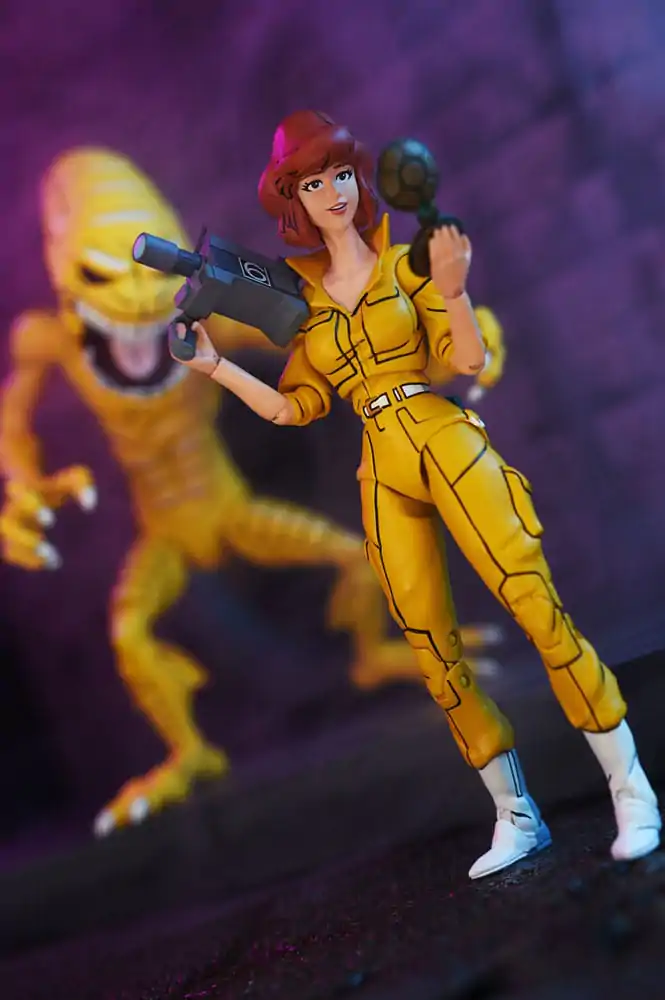 Teenage Mutant Ninja Turtles (Cartoon) Actionfigur Ultimate April O'Neil 18 cm Produktfoto