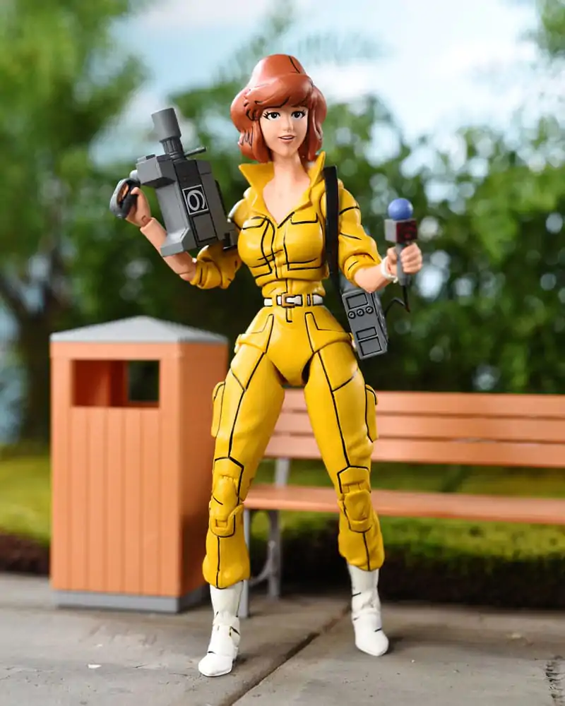 Teenage Mutant Ninja Turtles (Cartoon) Actionfigur Ultimate April O'Neil 18 cm Produktfoto