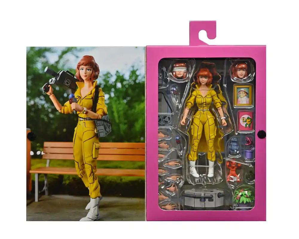Teenage Mutant Ninja Turtles (Cartoon) Actionfigur Ultimate April O'Neil 18 cm Produktfoto