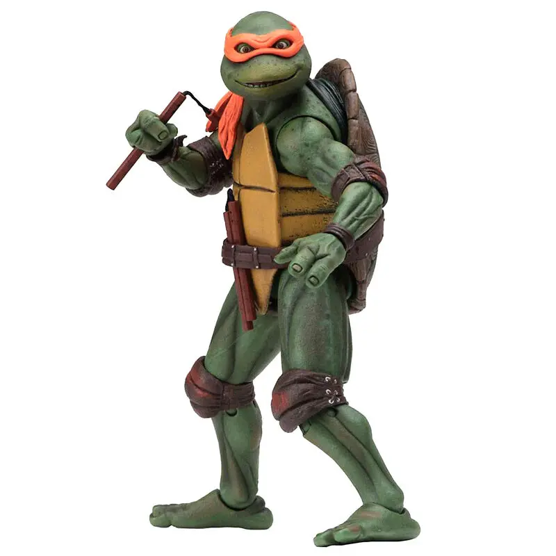 Teenage Mutant Ninja Turtles Movie 1990 Michelangelo Figur 18cm Produktfoto
