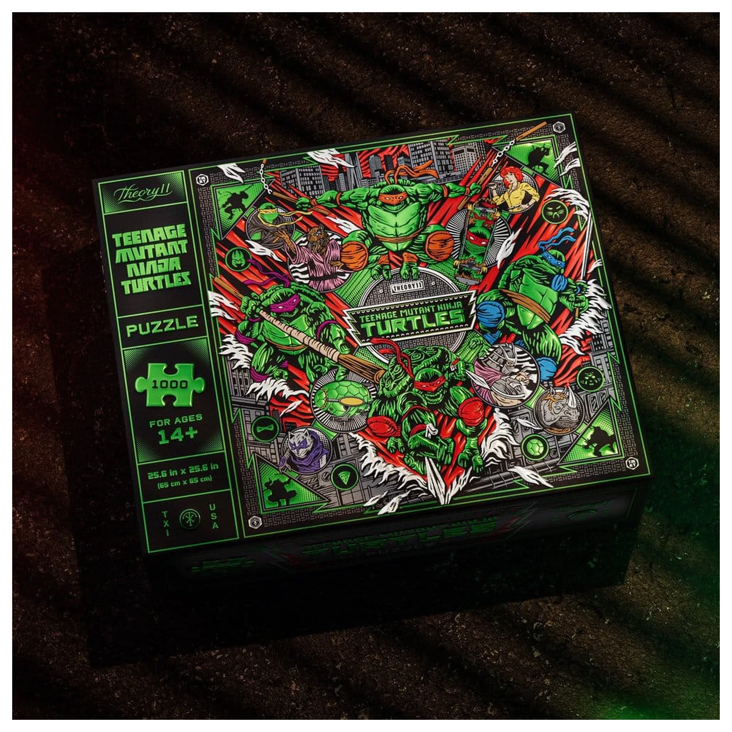 Teenage Mutant Ninja Turtles mehrdimensionales Puzzle (1000 Teile) Produktfoto