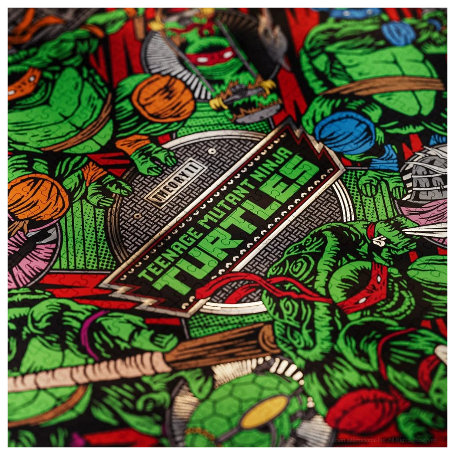 Teenage Mutant Ninja Turtles mehrdimensionales Puzzle (1000 Teile) Produktfoto