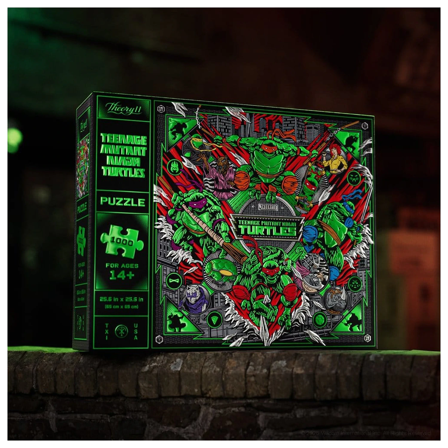 Teenage Mutant Ninja Turtles mehrdimensionales Puzzle (1000 Teile) Produktfoto
