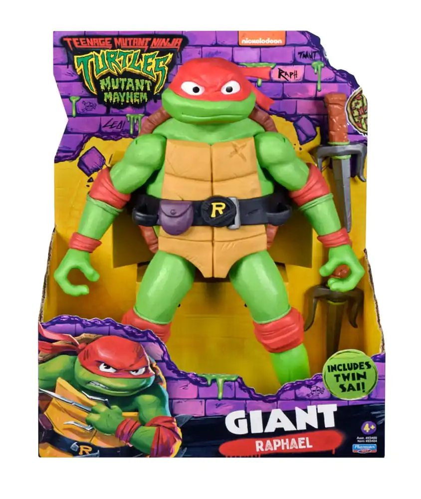 Teenage Mutant Ninja Turtles: Mutant Mayhem Action-Figur Giant Raphael 30 cm Produktfoto