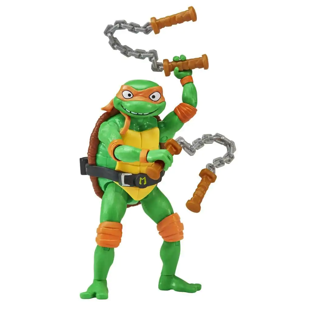 Teenage Mutant Ninja Turtles: Mutant Mayhem Action Figur Michelangelo 11 cm Produktfoto