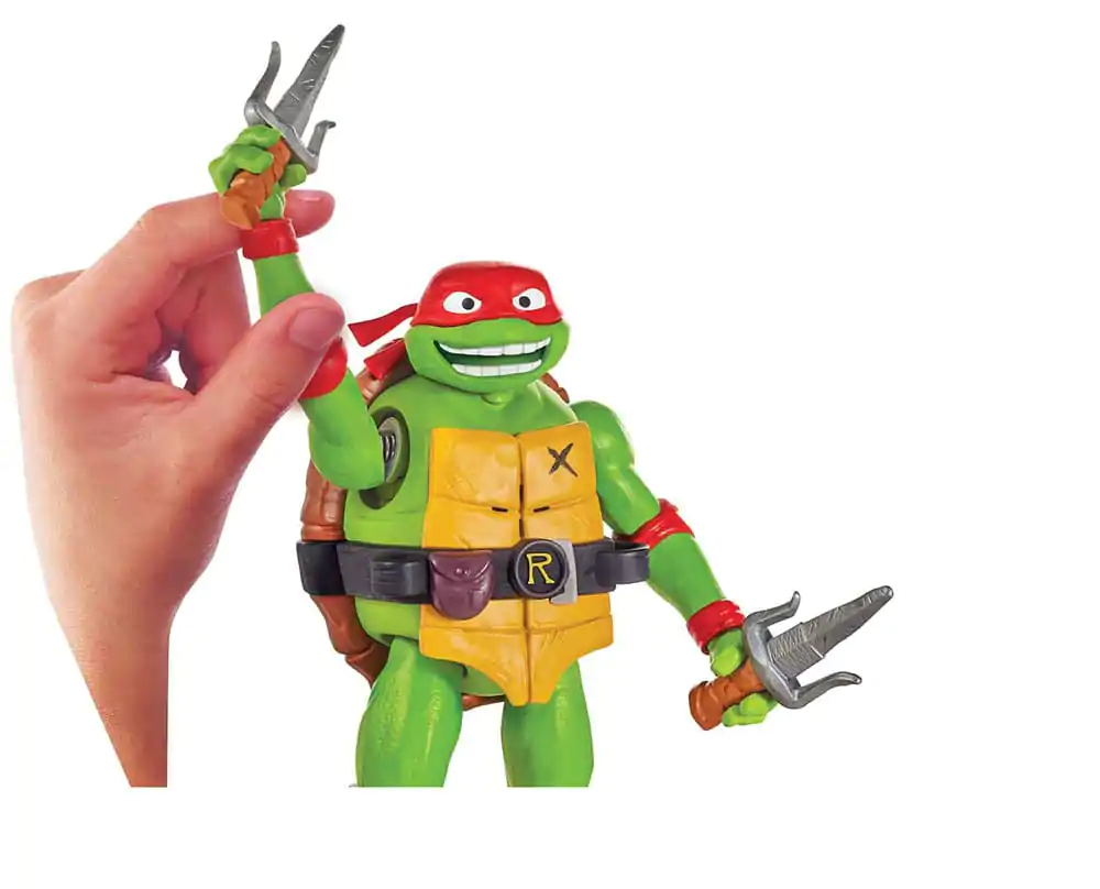 Teenage Mutant Ninja Turtles: Mutant Mayhem Ninja Shouts Aktionsfigur Raphael 14 cm Produktfoto