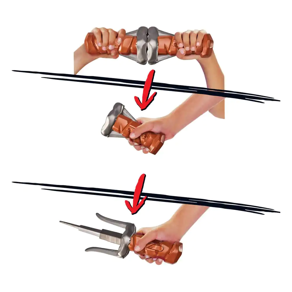 Teenage Mutant Ninja Turtles: Mutant Mayhem Raphael sich verwandelnder Sai Produktfoto