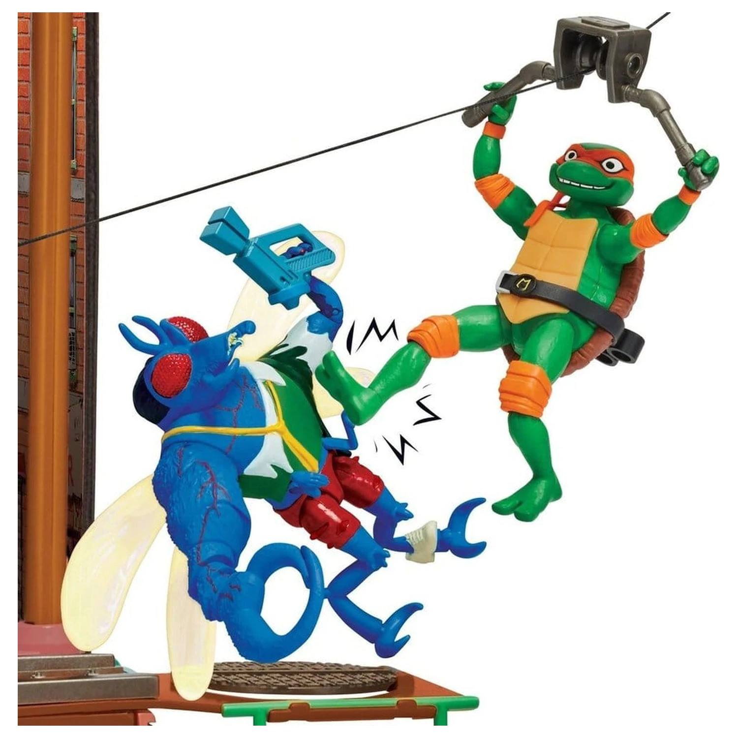 Teenage Mutant Ninja Turtles: Mutant Mayhem Spielset Kanalisations-Versteck Neue Version Produktfoto