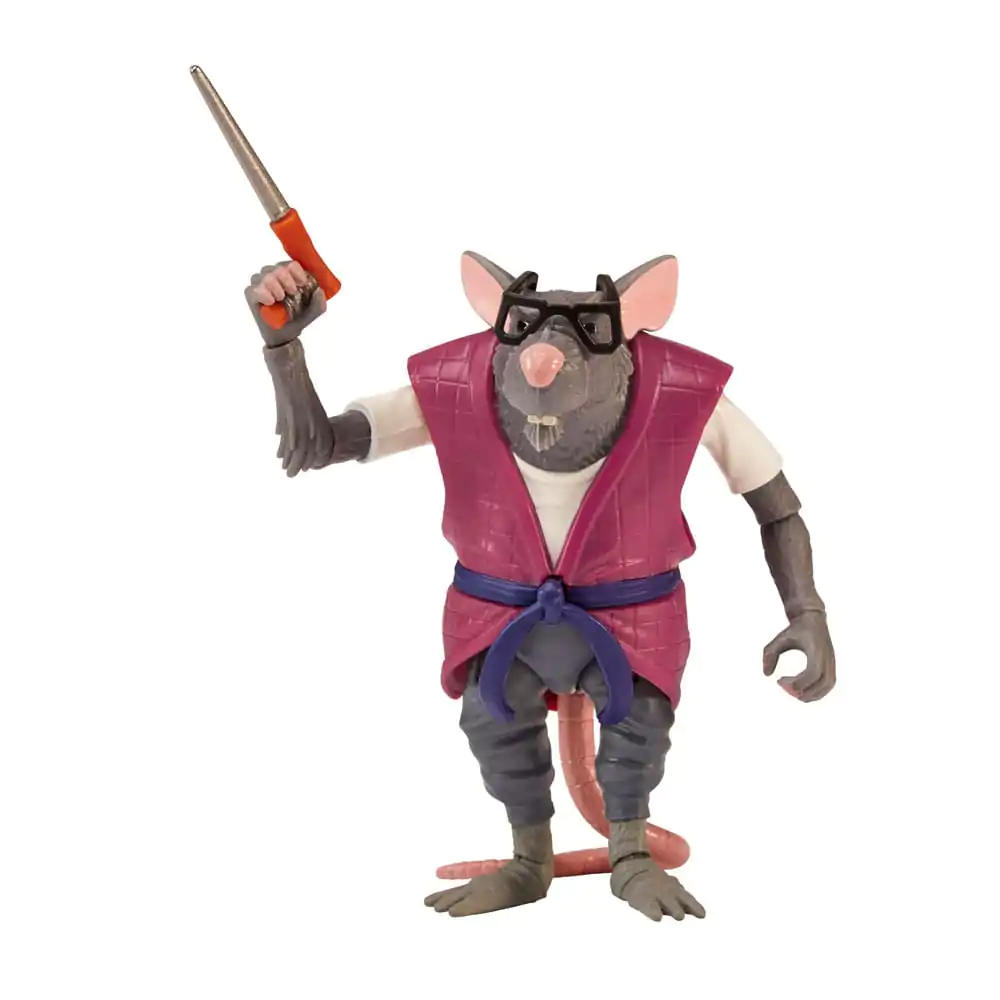 Teenage Mutant Ninja Turtles: Mutant Mayhem Action Figur Splinter 10 cm Produktfoto
